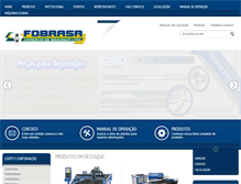 Tablet Screenshot of fobrasa.com.br